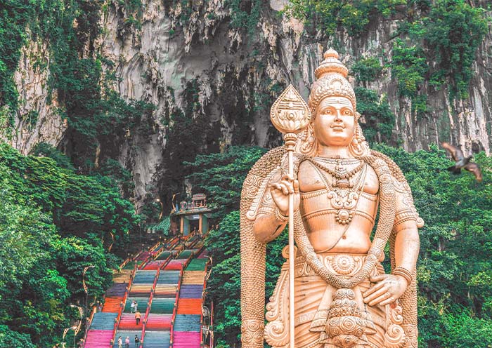 Batu Caves in Kuala Lumpur 