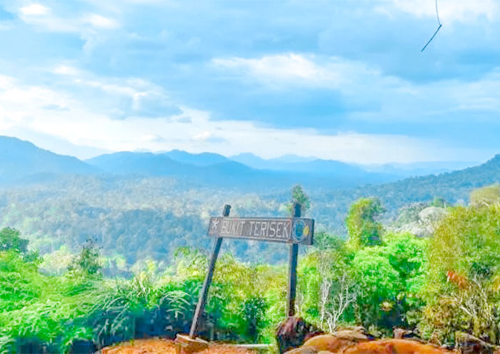 Hike Teresek Hill in  aman Negara National Park