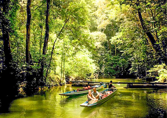 Boat Ride to Clearwater Cave
