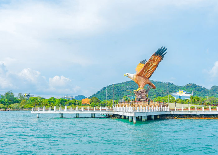 Dataran Lang (Eagle Square) in Langkawi Island