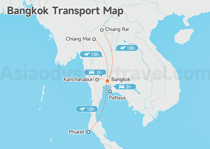 Bangkok Transport Map