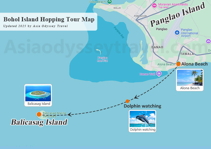 Bohol Philippines Map