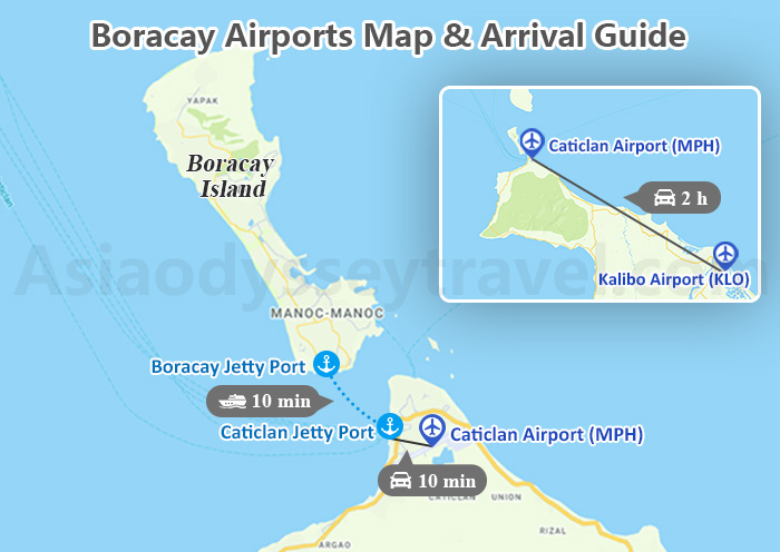 Boracay Philippines Map
