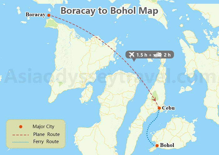 Bohol Philippines Map