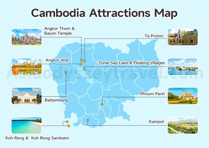 Cambodia Map