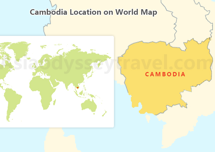 Cambodia Map