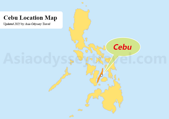 Cebu Philippines Map