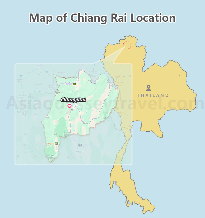 Map of Chiang Rai Location