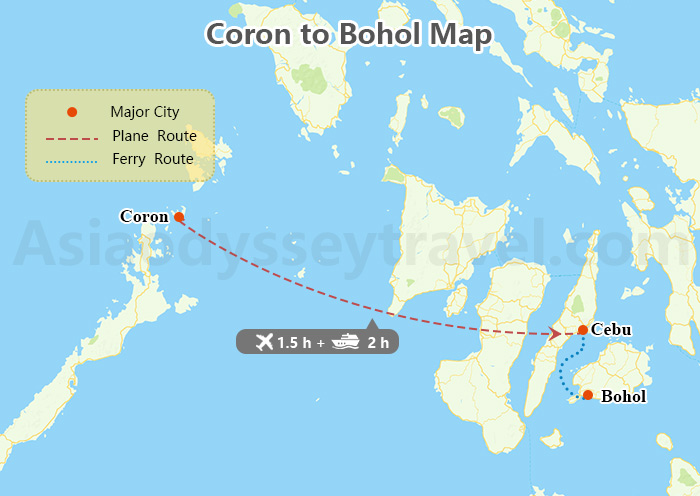 Bohol Philippines Map
