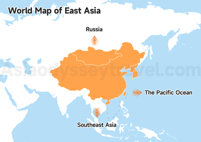 East Asia Map