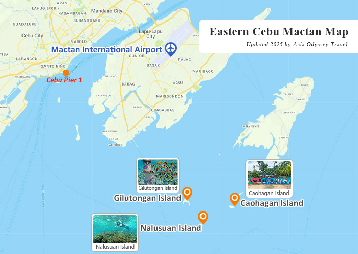 Cebu Philippines Map