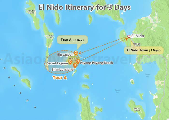 El Nido Itinerary for 3 Days