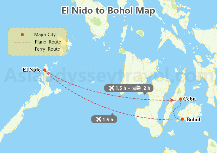 Bohol Philippines Map