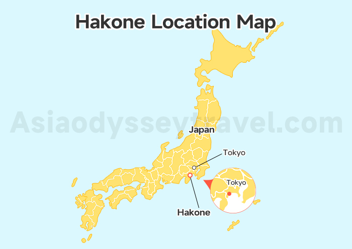 Hakone Location Map