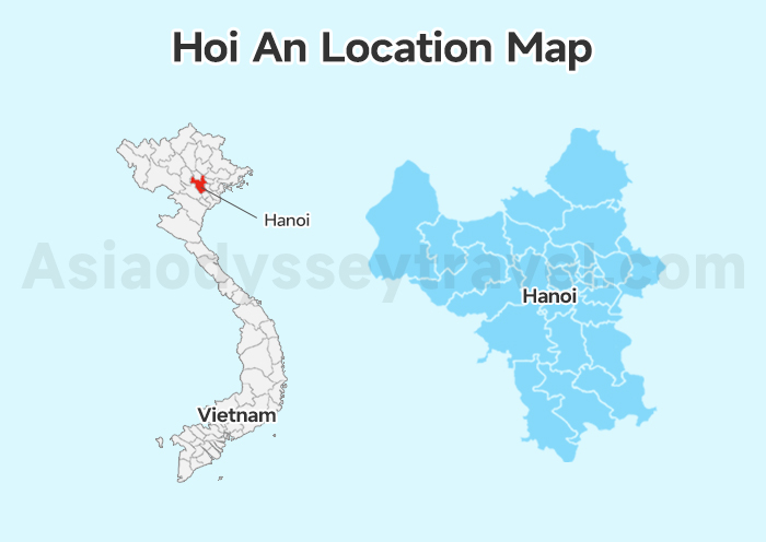 Hanoi Location Map