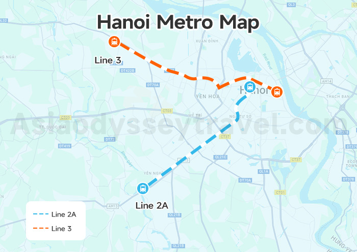 Hanoi Metro Map