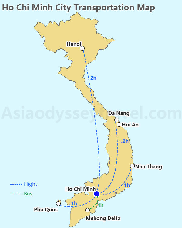 Ho Chi Minh City Transporation Map