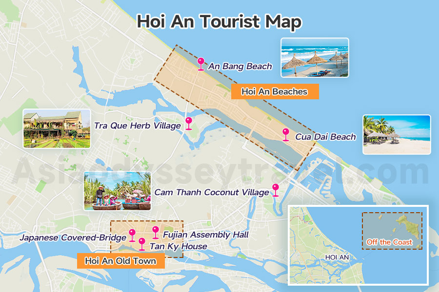 Hoi An Tourist Map
