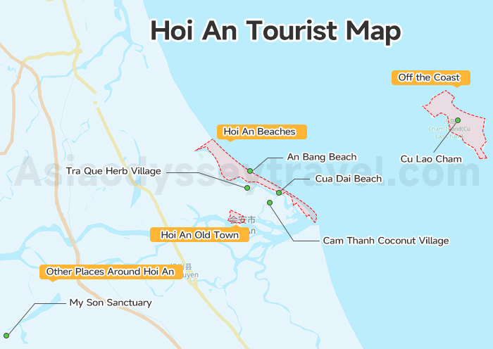 Hoi An Tourist Map