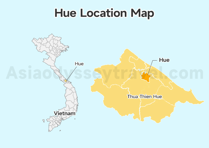 Hue Location Map