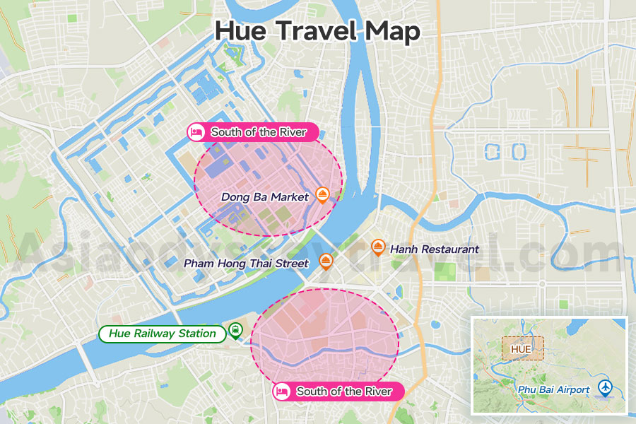 Hue Travel Map