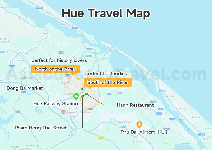 Hue Travel Map