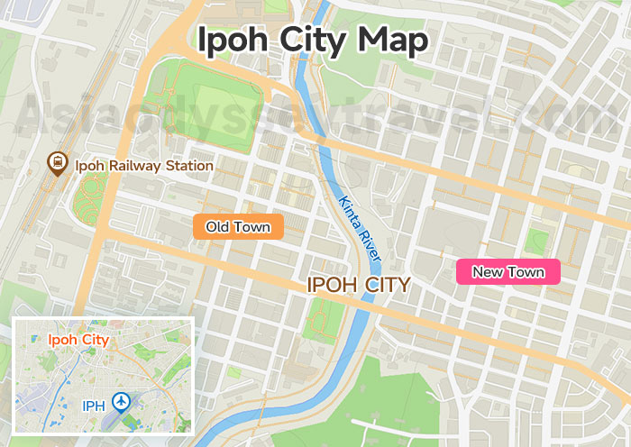  Ipoh City Map 
