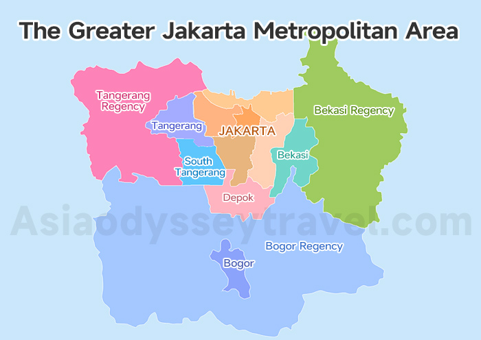 Jabodetabek Map