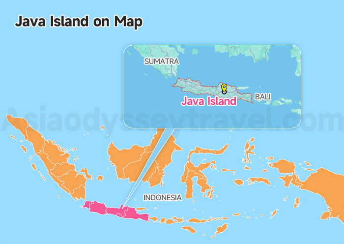 Java Indonesia Map