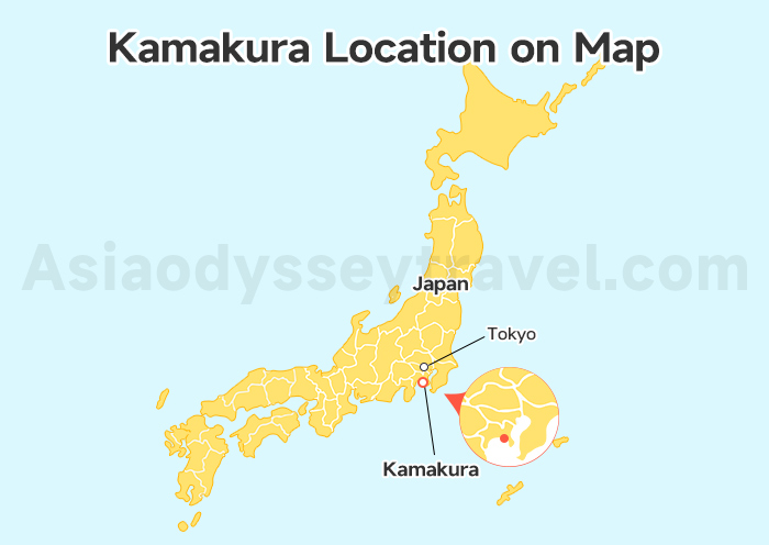 Kamakura Location Map