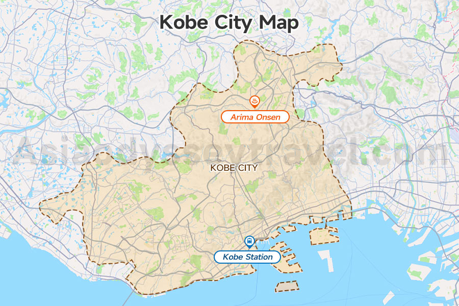 Kobe City Map