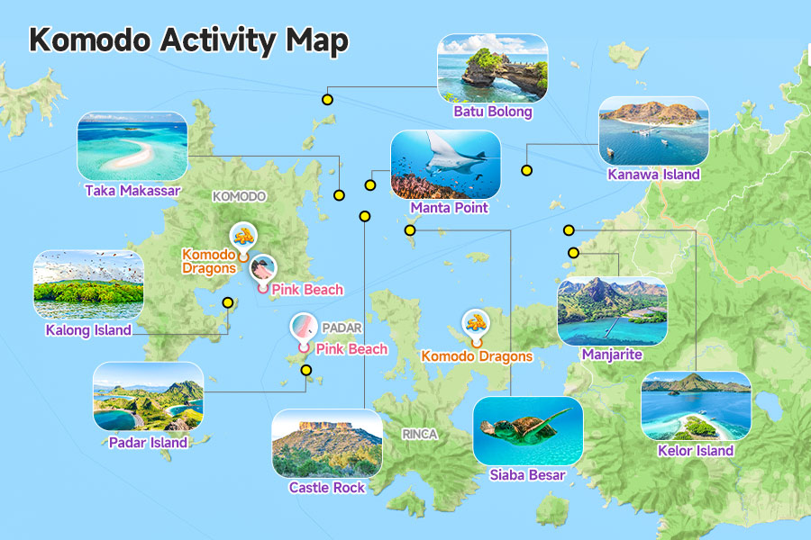 Komodo Activity Map