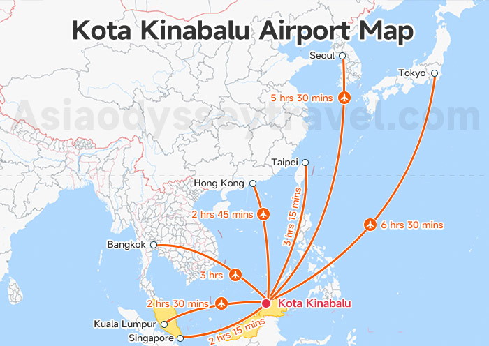Kota Kinabalu Map