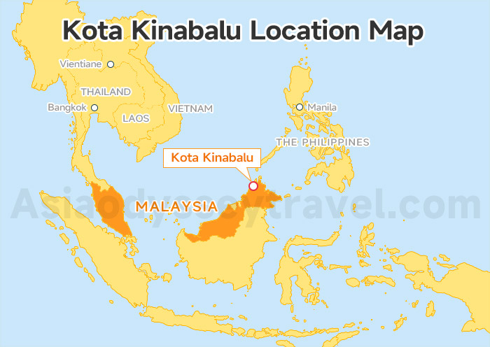 Kota Kinabalu Map