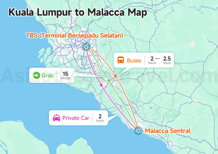 Malacca Map