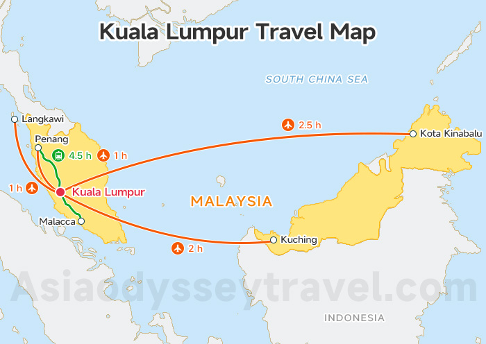 Kuala Lumpur Map