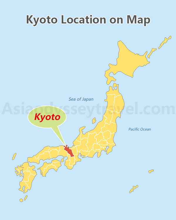 Kyoto Location Map