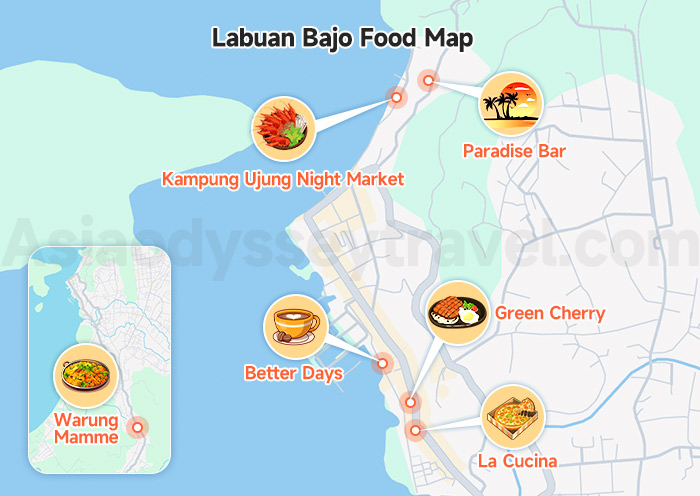 Labuan Bajo Food Map