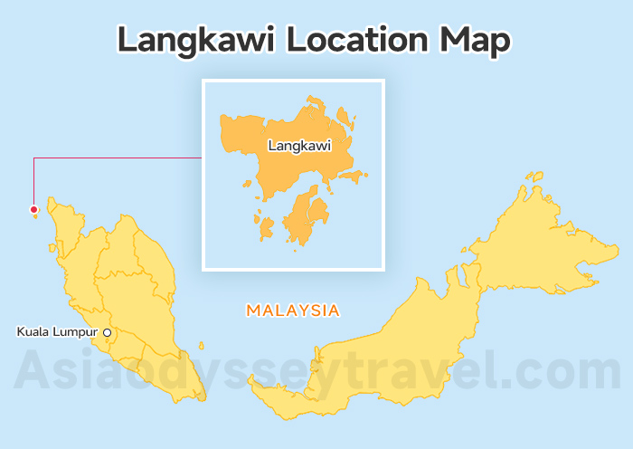Langkawi Location Map