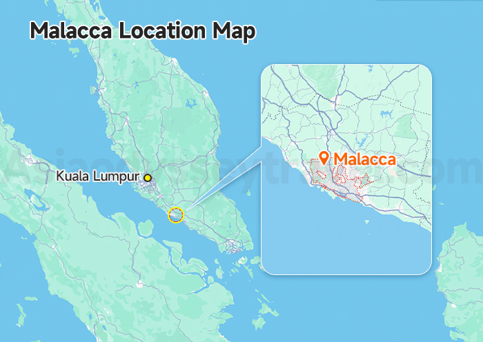Malacca Map
