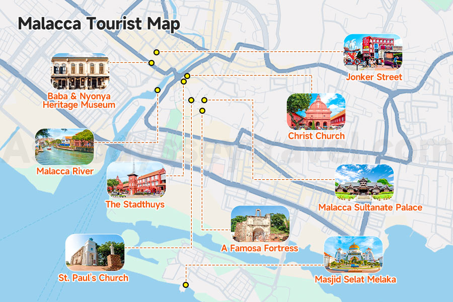 Malacca Map