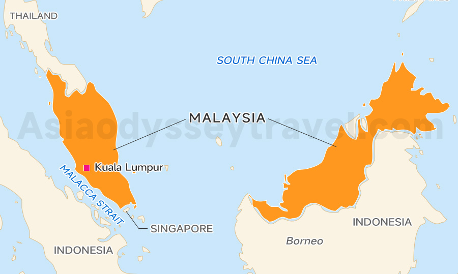 Malaysia Map