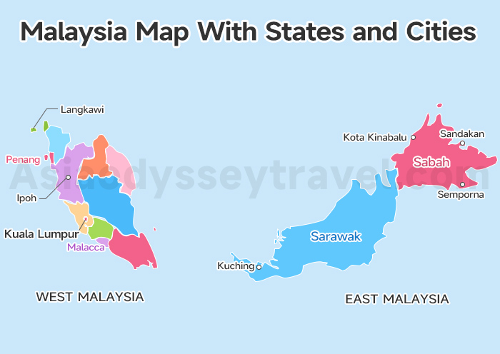 Malaysia Map