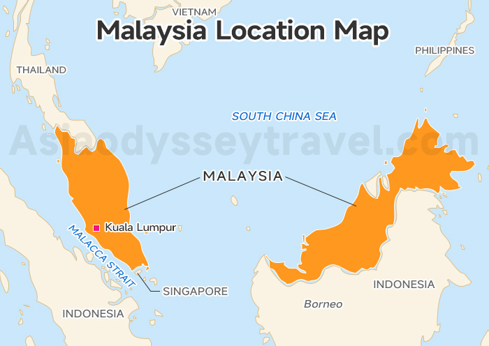 Malaysia Map