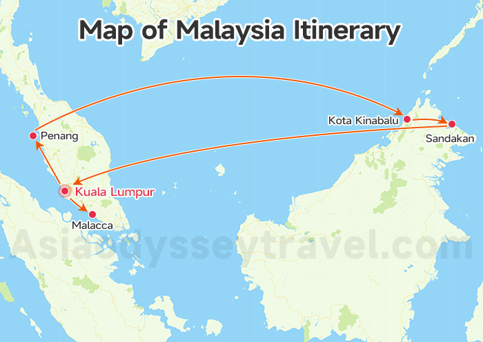 Malaysia Map