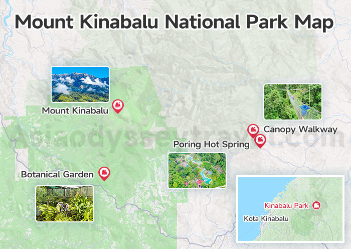 Kota Kinabalu Map