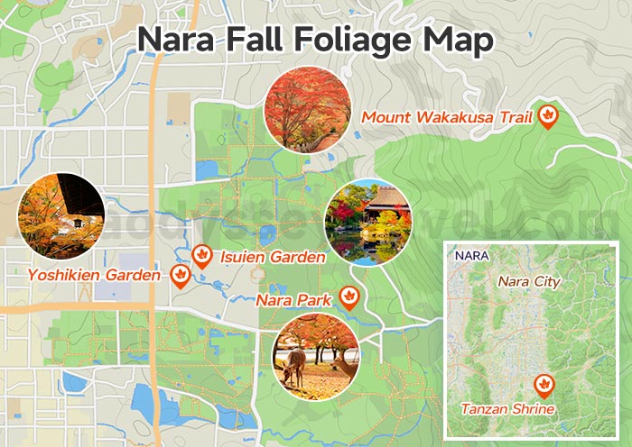 Nara Maps: City, Nara Park & Tourist Map with Attractions (2025 Updated) Nara Maps: City, Nara Park & Tourist Map with Attractions (2025 Updated)