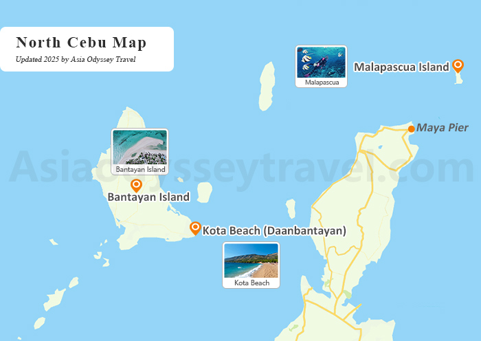 Cebu Philippines Map