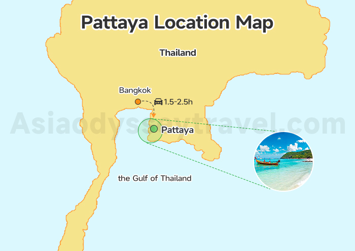 Pattaya Location Map