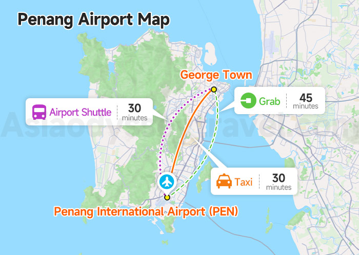 Penang Map